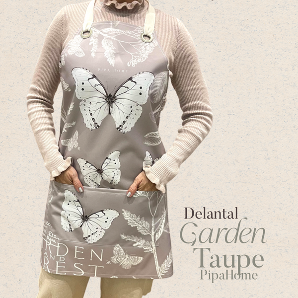 Delantal Garden Taupé