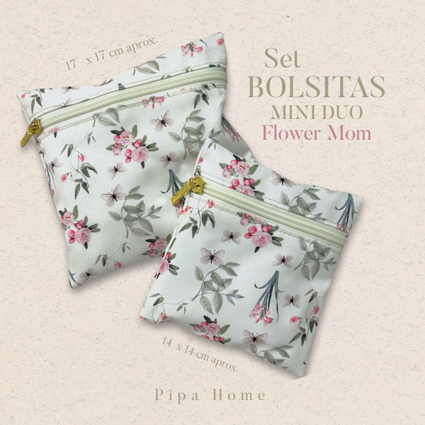 Bolsa Mini Duo Flower Mom