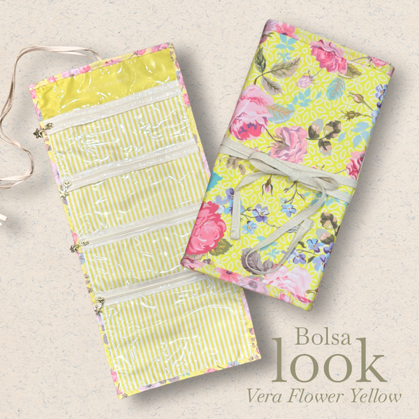 Bolsa Look Vera Flower Yellow
