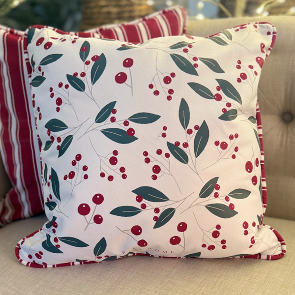 Cojín Cherry Navidad