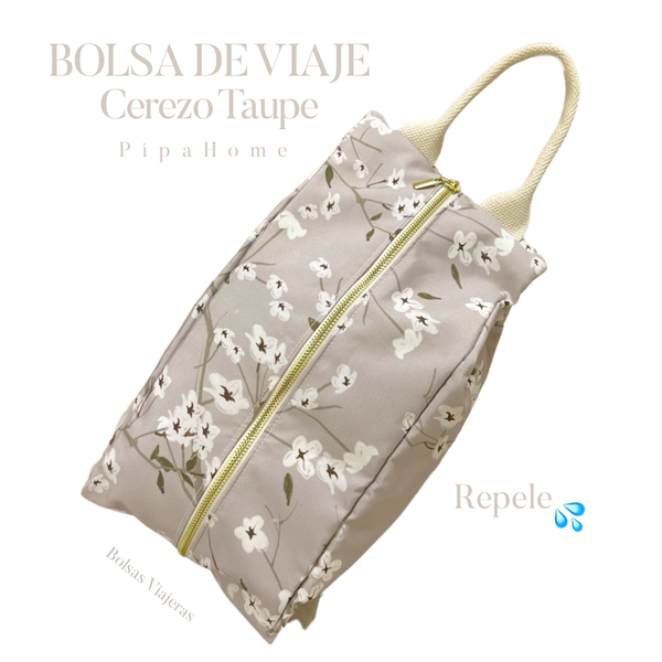 Bolsa Viajera Cerezo Taupe